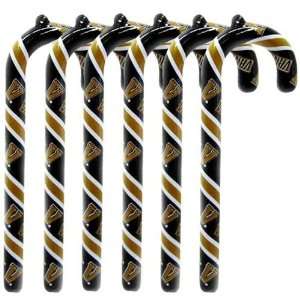 Vanderbilt Commodores Candy Cane Ornament Set   NCAA College Athletics 