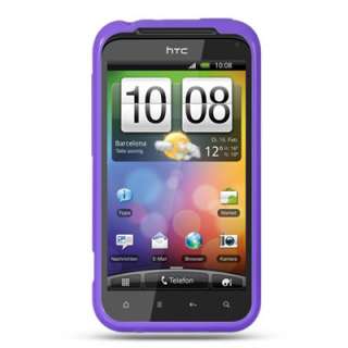 For HTC Verizon Droid Incredible 2 S Purple Bumper Case  