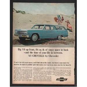  1965 Advertisement Chevrolet Chevelle Station Wagon 