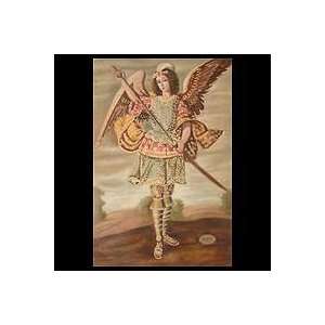    NOVICA Realist Painting   Archangel Hadriel