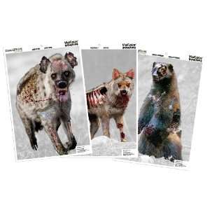   Zombie Vicious Animal Target (Pack of 6, 12x18)