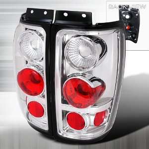  Ford Expedition Xlt Sport Utility Chrome Tail Lights 