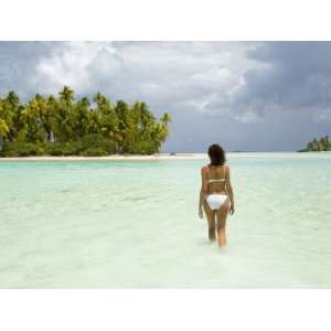 Blue Lagoon, Rangiroa, Tuamotu Archipelago, French Polynesia, Pacific 