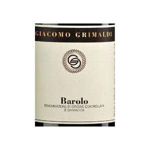  Giacomo Grimaldi Barolo 2007 Grocery & Gourmet Food