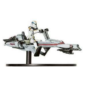  Star Wars Miniatures Clone Trooper on BARC Speeder # 2 