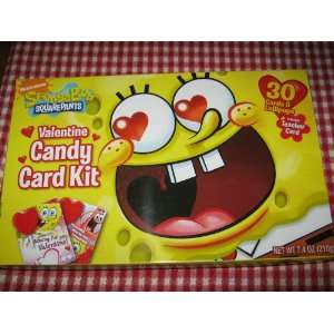 SpongeBob SquarePants 30 Valentines Day Cards & Lollipops Kit