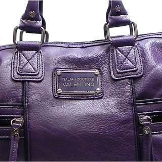 New Serendipity Valentino Purple Amandla Shoulder Bag Hobo Satchel 