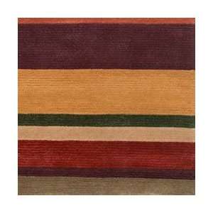   Area Rug Oslo 2010/24 Stripes Rust 5 x 8 Transitional Area Rug