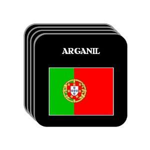  Portugal   ARGANIL Set of 4 Mini Mousepad Coasters 