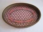 art deco tray glass gold  