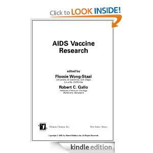 AIDS Vaccine Research WonG Staal/Gall  Kindle Store
