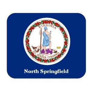   Flag   North Springfield, Virginia (VA) Mouse Pad 