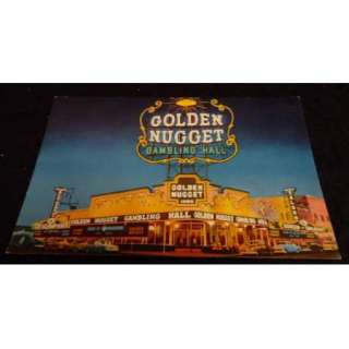   Vintage Postcard GOLDEN NUGGET Casino Hotel LAS VEGAS NEVADA NV  