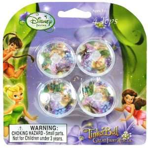    Lets Party By UPD INC Disney Fairies Spinning Tops 