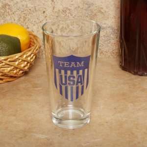  USA Olympic Team 16oz. Crest Pint Glass