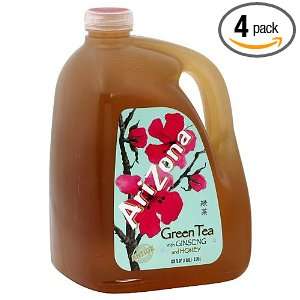 Arizona Green Tea, 128 Ounces (Pack Of 4)  Grocery 