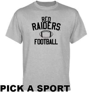  Texas Tech Red Raiders Ash Custom Sport Icon T shirt 