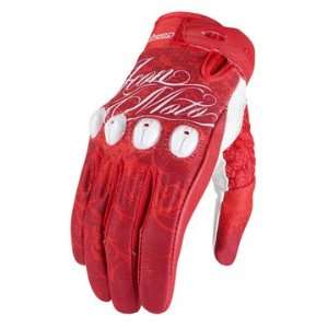  Icon Womens Sub Street Angel Gloves   X Small/Red 