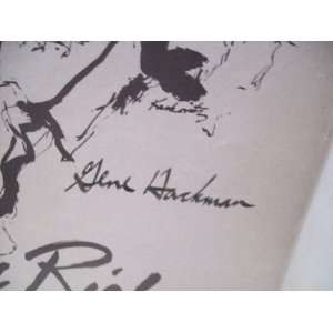  Hackman, Gene Alan Bates Playbill Signed Autograph Poor 