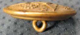 WWI Era U.S. Eagle Great Seal Scovill GS Brass Button  