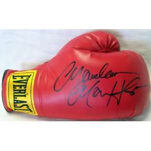 Marvelous Marvin Hagler Autographed Everlast Boxing Glove 