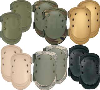 PROTECTIVE MILITARY KNEE PADS TACTICAL SWAT PADS NEW  
