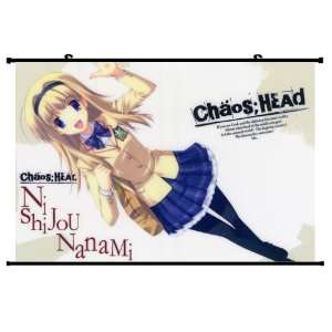  Chaos Head Anime Wall Scroll Poster Nishijyou Nanami(24 
