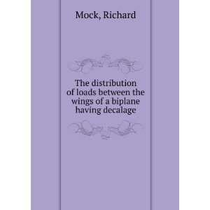   between the wings of a biplane having decalage Richard Mock Books