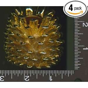 GOLD, PINECONE, CANDLE, HOLDER , , 4 , , PINE CONE HOLDERS, PINE CONES 