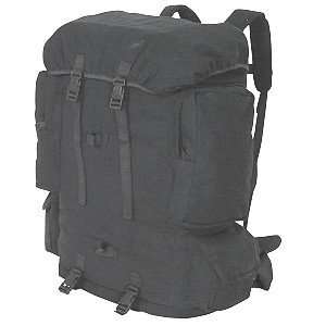  Chinese Army Backpack With Internal Frame   Black Sports 