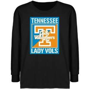  UT Vols T Shirt  Tennessee Lady Vols Youth Black Stencil 