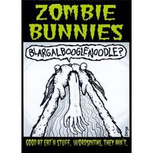  Zombie Bunnies , 3x4