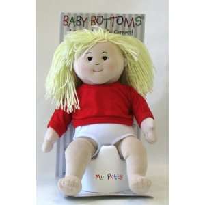  BABY BOTTOMS W/POTTY   WHITE GIRL Toys & Games