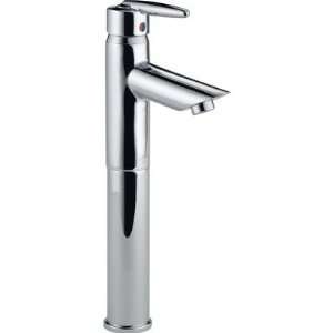 Delta 585LF V Grail Series Bathroom Faucet Single Handle 