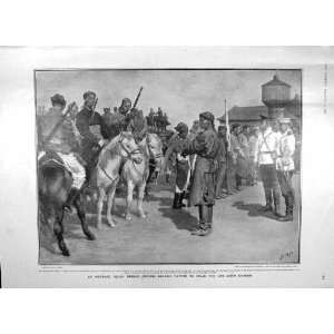  1906 RUSSIAN OFFICERS KHARBIN GIBBS MOULTON HIGGINS