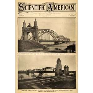   German Bridges Harburg Mainz Elbe   Original Cover