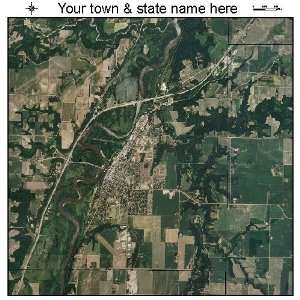   Aerial Photography Map of Le Sueur, Minnesota 2010 MN 