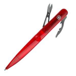  Wagner Swiss Army Pens Wagner Aviator Transl. Red Grip Pen 