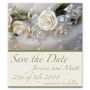  Wedding Cake Save the Date Magnet Save The Date Cards 