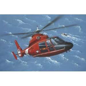  Eurocopter SA365 Dauphin 2 US Coast Guard Helicopter Kit Toys & Games