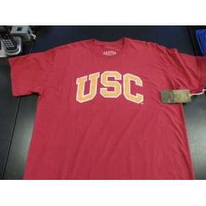  NCAA COLOSSEUM USC Trojans Color T shirts, Cardinal Gold 