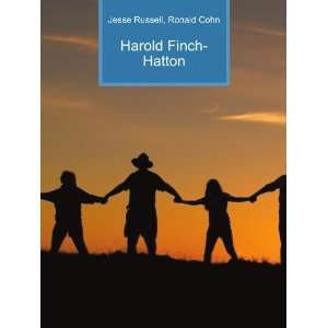 Harold Finch Hatton Ronald Cohn Jesse Russell Books