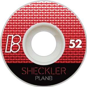  Plan B Sheckler Elite 52mm Skateboard Wheels (Set Of 4 