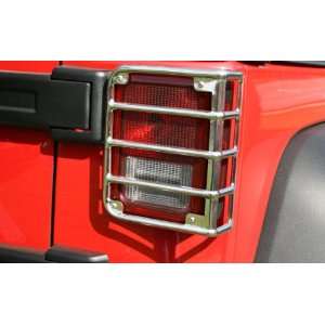   ) Stainless Steel Tail Light Euro Guards Pair (2007 2010) Automotive