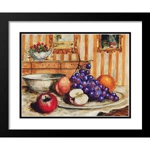 Arts Uniq Exclusives Framed and Double Matted Art 20x23 Fruit with 