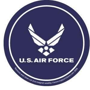  US Air Force Logo Car Magnet 