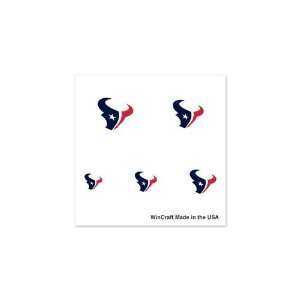  NFL Houston Texans Fingernail Tattoo Sheet