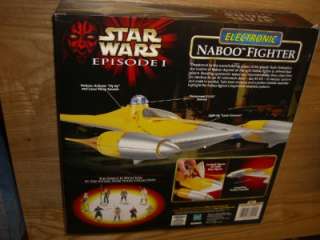 Star Wars Episode 1   Naboo Fighter   Electronic   98   Sealed 