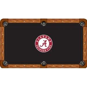 com University of Alabama Pool Table Felt   Professional 8ft   Circle 