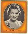 Maria Andergast, German Actress, 1936 cigarette card 70